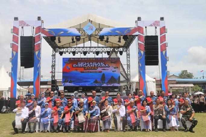 Sinergi Pemerintah dan TNI AU Warnai Perayaan HUT ke-80 Taput