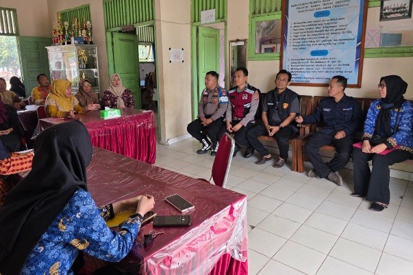 Polsek BHL Sambangi Sekolah, Ingatkan Siswa dan Guru Waspada 3C