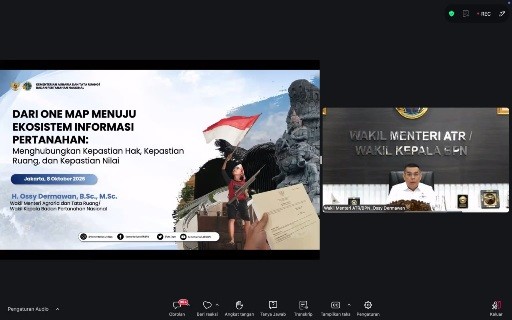 Wamen ATR/BPN: Data Hak, Tata Ruang dan Nilai Tanah Harus Terintegrasi