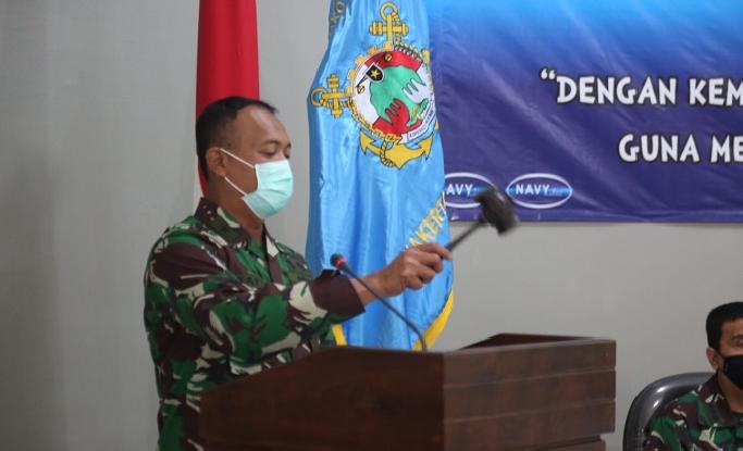 Kaskoarmada II Hadiri RAT Primkopal Koarmada II Tahun buku 2020