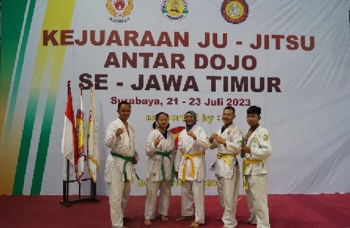 Kejuaran Ju-Jitsu Antar Dojo Se-Jawa Timur, Dojo Darul Hikmah Raih 2 Medali