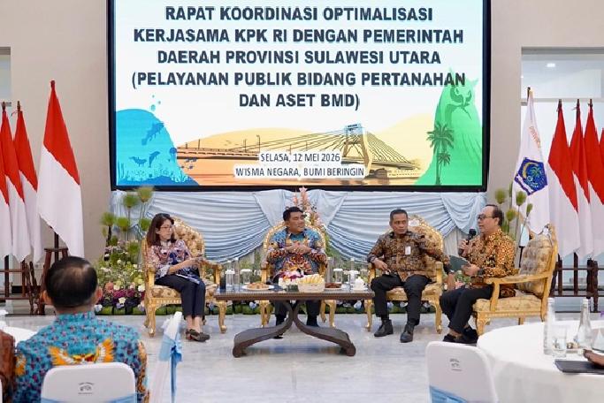 Kementerian ATR/BPN dan KPK Jadikan Sulut Percontohan Transformasi Layanan Pertanahan