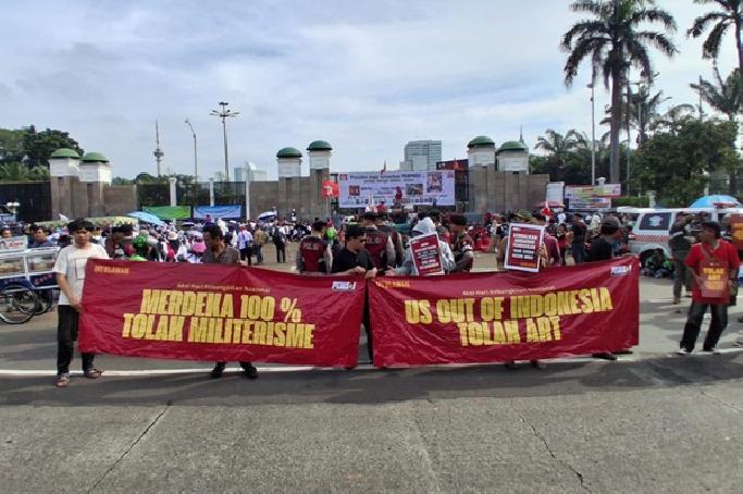 Peringati Hari Kebangkitan Nasional, Aliansi PERISAI Gelar Aksi Tolak ART di DPR RI