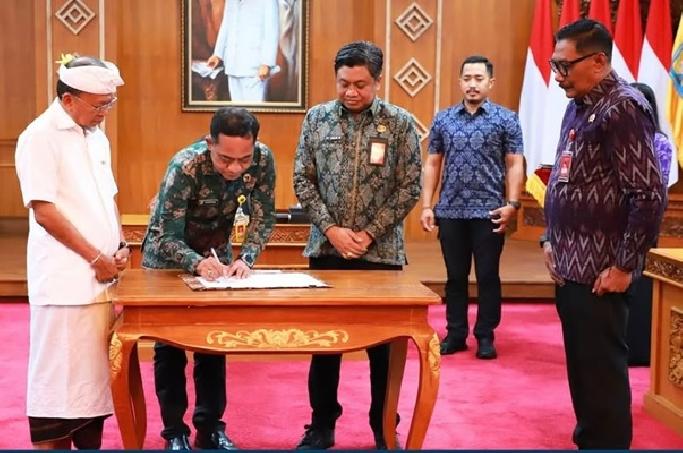 Kantah Bangli Dukung Integrasi Data Pertanahan dan Perpajakan Daerah Bali