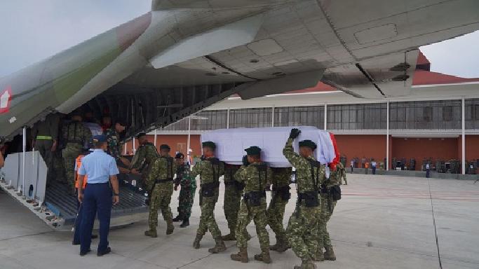 Panglima TNI Sambut Kedatangan Jenazah Kusuma Bangsa