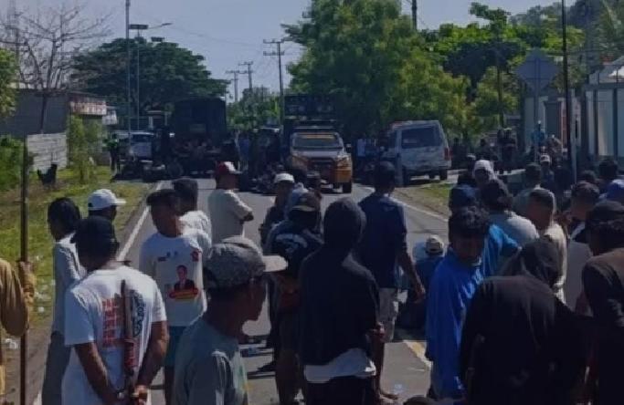 Polda NTB Tahan Lima Tersangka Penganiayaan Polisi, Saat Eksekusi Lahan