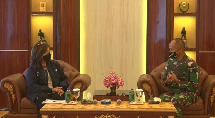Pangdam XVII/Cenderawasih Terima Kunjungan Kerja Deputi V KSP RI