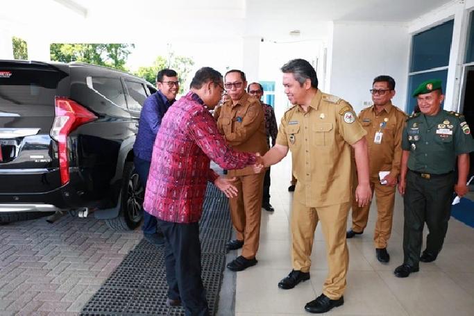 Bupati Taput Terima Kunker BPK Perwakilan Sumut