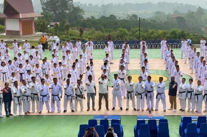 300 Karateka Ikuti Ujian Kenaikan Sabuk Kyu Wadokai
