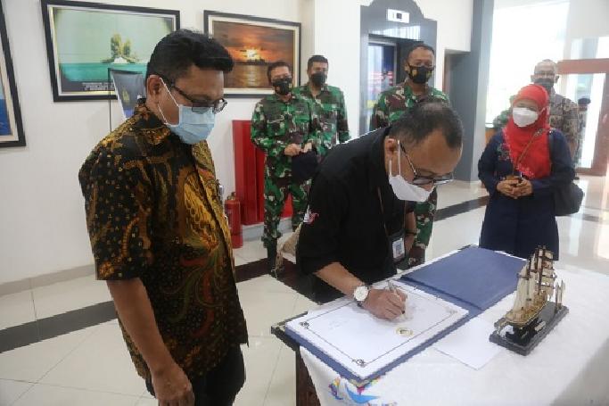 Kepala Staf Koarmada II Pimpin RAPJ Puskopal Koarmada II Tahun 2020