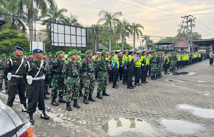 Polres Blora Kerahkan 580 Personel Amankan Pengesahan Warga PSHT di Cepu