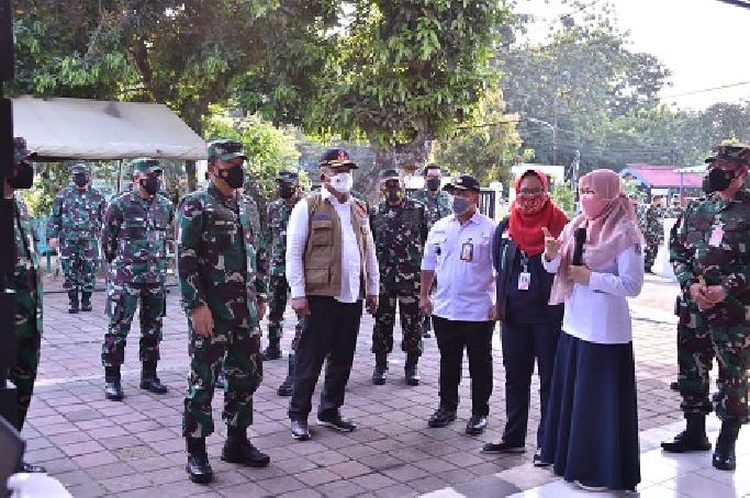 Panglima TNI Cek Penerapan Aplikasi Silacak Dan Inarisk 