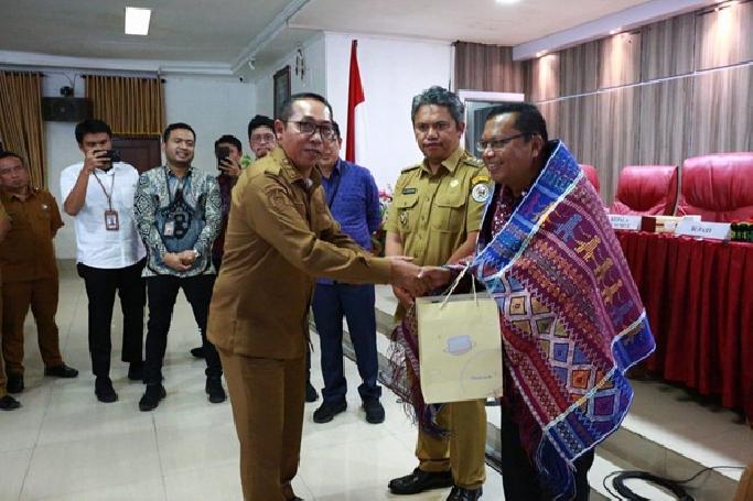 Bupati Taput Terima Kunker BPK Perwakilan Sumut