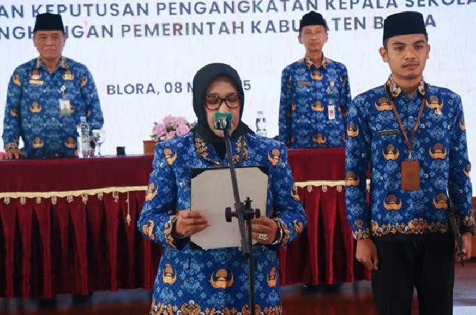 Pemkab Blora Mutasi Ratusan Pejabat Sekolah