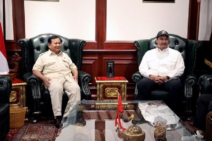 Menhan Prabowo Terima Kunjungan Menpora Dito, Sampaikan Harapan Semangat Baru