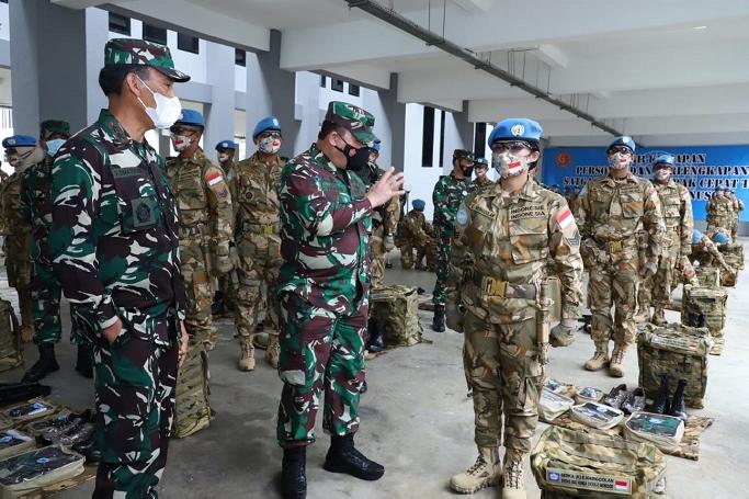 Satgas BGC TNI Konga XXXIX-C/MONUSCO Dinyatakan Siap Operasi