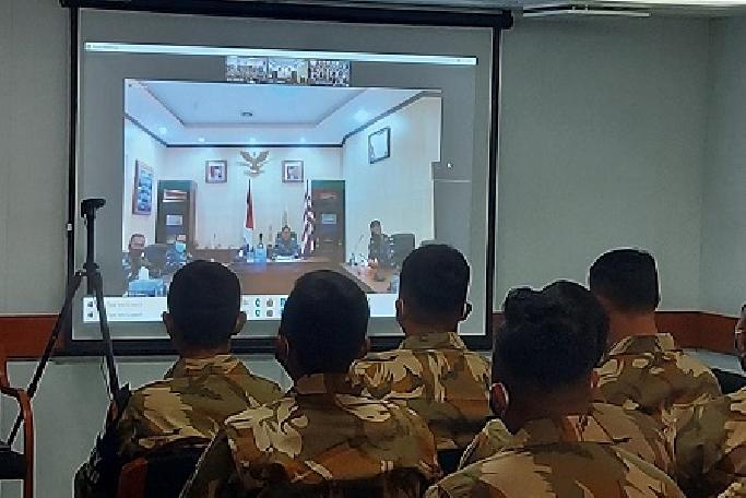 Prajurit KRI SIM-367 Dapat Arahan Dansatkor Saat Laksanakan Misinya di Lebanon