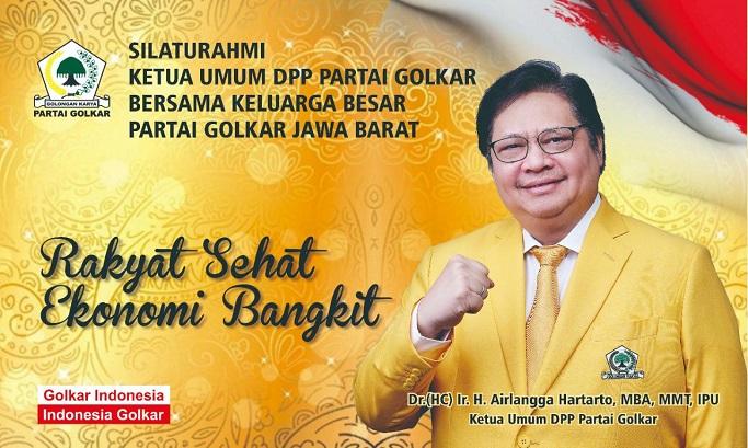 Silaturahmi Ketum Partai Golkar Bersama Keluarga Besar Partai Golkar Jabar