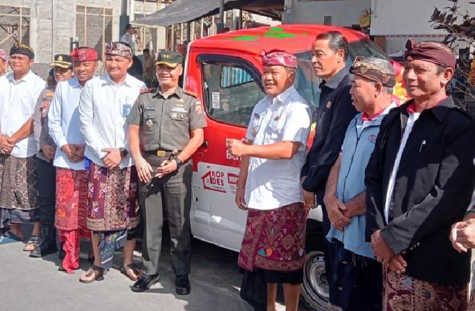 KMP Resmi Diluncurkan di Desa Ulian Bangli, Dandim dan Bupati Dukung Penuh