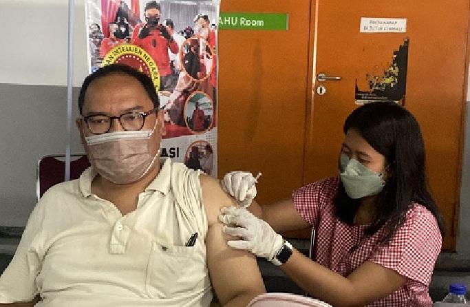 Warga Ciganjur Himbau Vaksin Booster Menuju Indonesia Sehat Indonesia Hebat