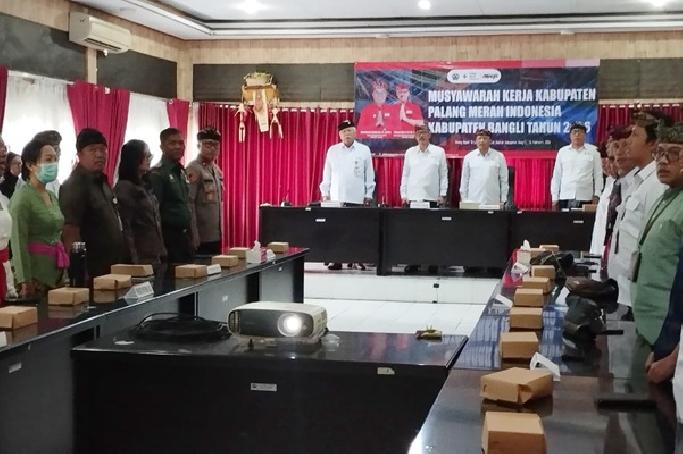 DPRD Bangli Tegaskan Dukungan Kebijakan dan Anggaran pada Mukerkab PMI 2026