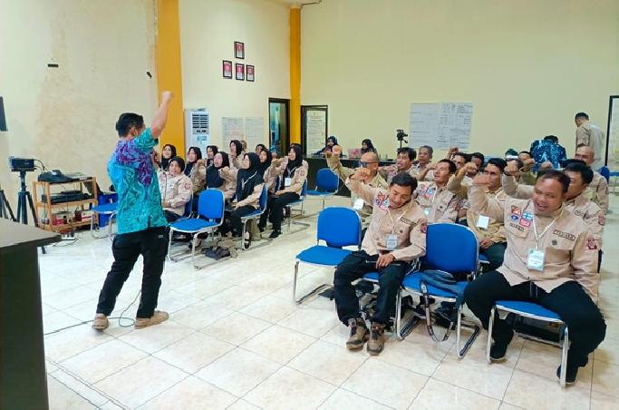 Uji Modul Pelatihan Tagana Utama, BBPPKS Banjarmasin Libatkan Akademisi