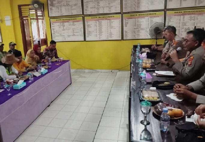 Polres Lamteng Ajak Warga Jaga Kerukunan Jelang Pemilu 2024