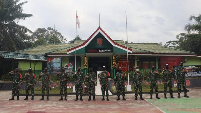 Kunjungan Pa Sahli Tk. II Kasad Ke Yonif 642/Kapuas