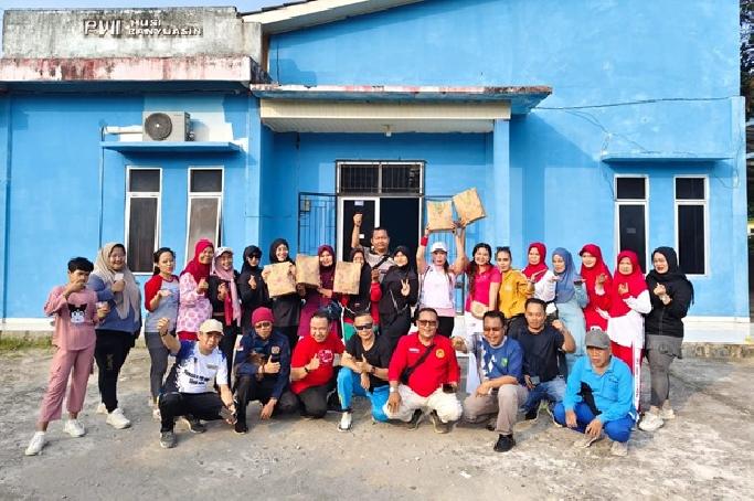 Sambut HUT RI Ke-80, PWI Muba Ajak Warga Bergerak dan Bersilaturahmi