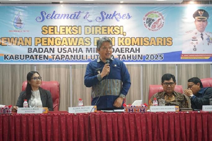 24 Peserta Ikuti Seleksi Terbuka Direksi dan Pengawas BUMD Taput