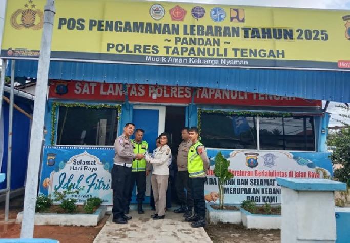 Dokkes Polres Tapteng Beri Dukungan Operasi Ketupat Toba 2025