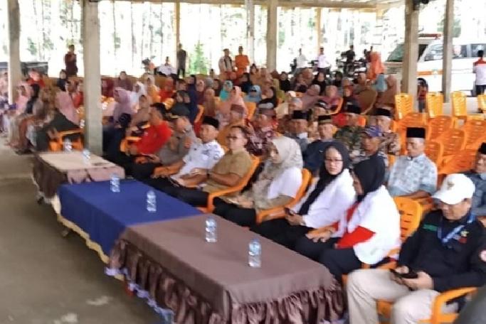 Polsek Sanga Desa Gandeng Dinkes Propinsi Sumsel Gelar Pengobatan Gratis dan Dokling 