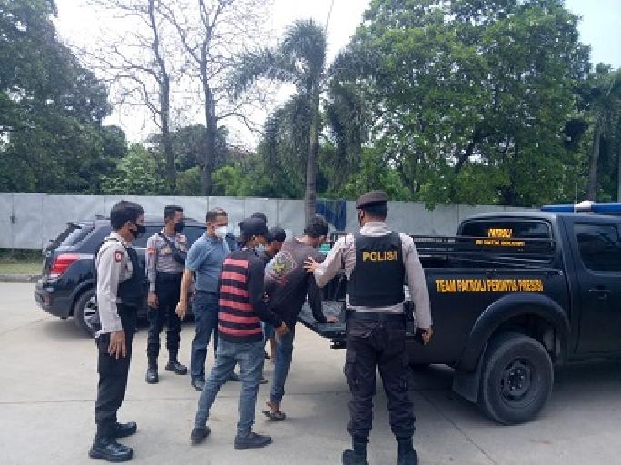 Tim Patroli Perintis Polres Jakbar Amankan 4 Pelaku Pungli
