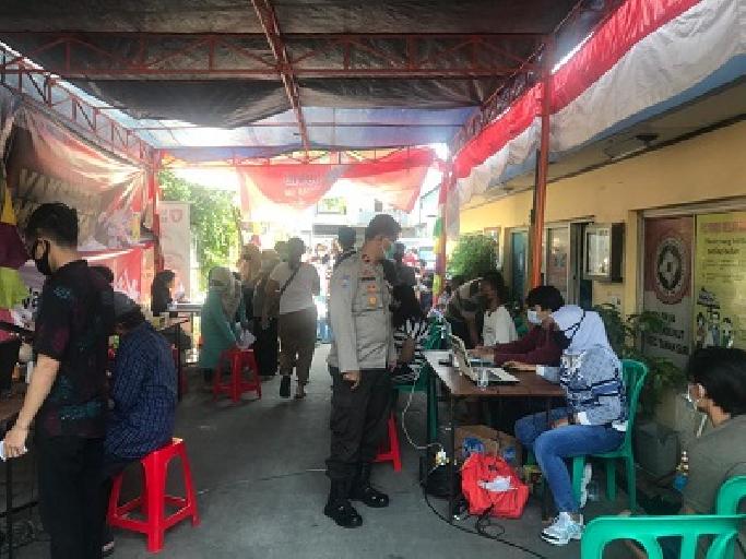 Polsek Tamansari: Sembilan Hari 7.178 Orang Sudah di Vaksin