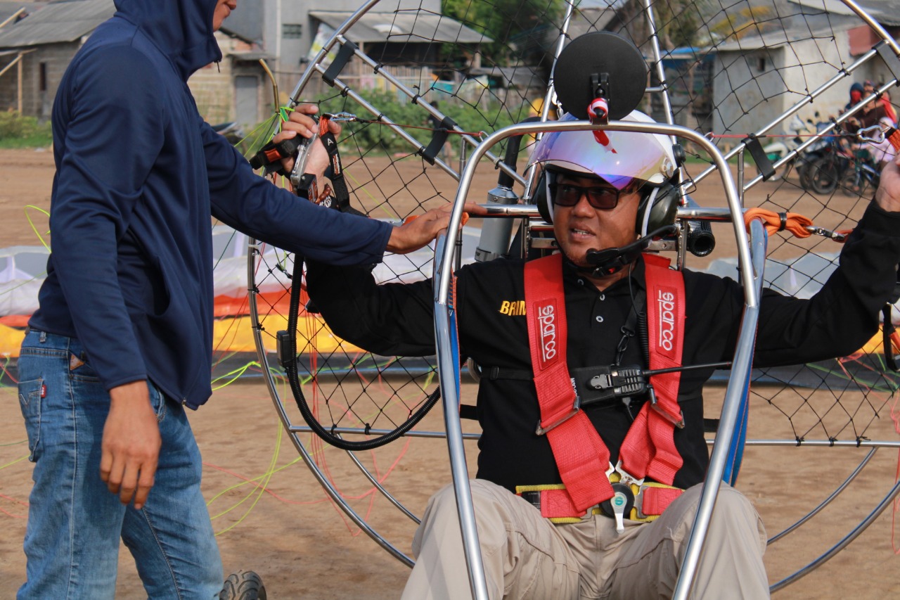 JGC Jadi Lapangan Baru Paramotor