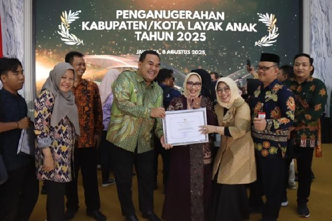 Blora Torehkan Sejarah Baru di KLA, Raih Kategori Nindya Tahun 2025