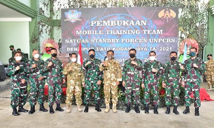 Antisipasi Permintaan Misi Baru PBB, Komandan PMPP TNI Buka Kegiatan Mobile Training Team