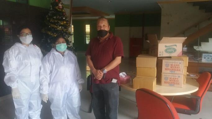 Yayasan Tri Asih Terima Bantuan Madu dan Herbal Penguat Imun Covid-19