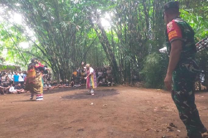 Babinsa Dukung Penglipuran Village Festival XII