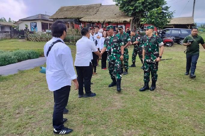 Danrem 163/Wira Satya Dorong Akselerasi Penanganan Sampah, RTLH, dan Ketahanan Pangan di Bangli