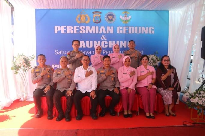 Bupati Taput Dampingi Wakapoldasu Launching SPPG, Target Layani 1.762 Siswa di 23 Sekolah