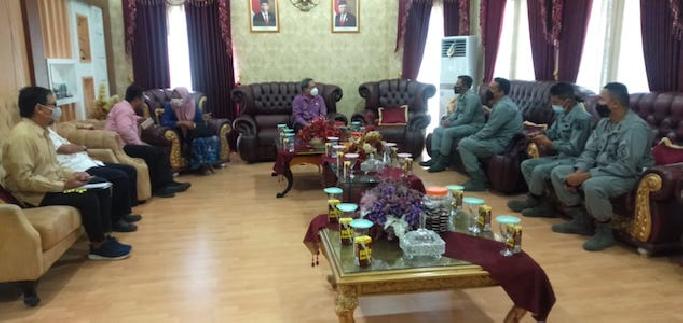 Bakamla RI Tinjau Lahan Pangkalan Armada Zona Maritim Tengah di Gorut 