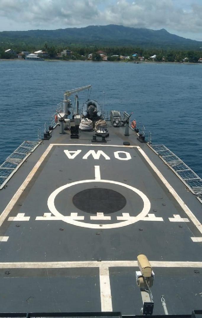 TNI AL Kerahkan KRI OWA-354 Dukung Pengamanan Presiden RI