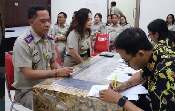 Kantah Bangli Gelar Medical Check Up, Perkuat Kesehatan Pegawai untuk Layanan Prima