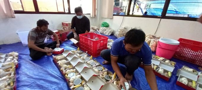 Jumlah Kasus Covid-19 Meningkat, Tagana Surakarta Buka Dapur Umum