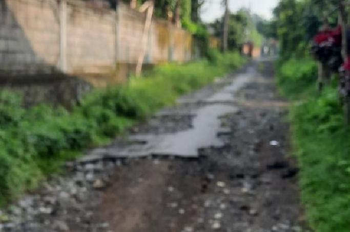 DPRD Bangli Desak Pemkab Prioritaskan Perbaikan Jalan Rusak